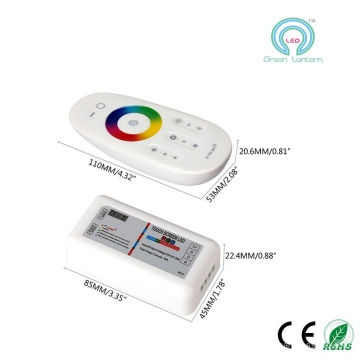 Touch Multi zone RF wireless remote rgb controller 12Volt for LED 5050 RGB LED Module